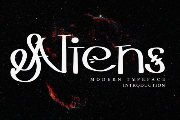 Aliens: A Bold and Versatile Display Font for Creative Projects