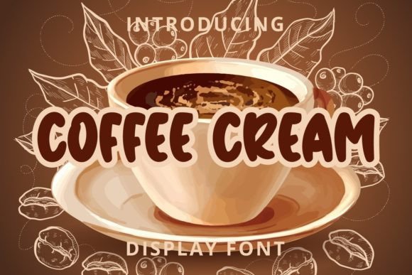 Coffee Cream: A Playful Font for Every Creative Moment