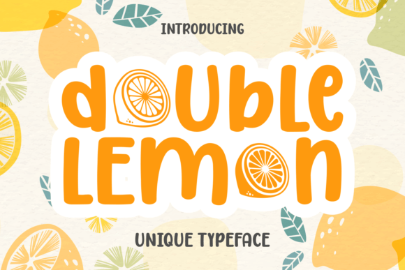 Double Lemon: A Font That Brings Playfulness to Professional Design