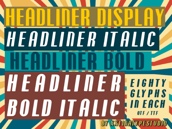 Headliner: Bold, Modern, and Versatile