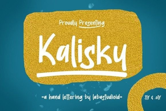 Kalisky: A Quirky Font for Creative Expression