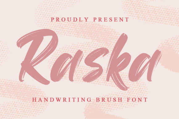 Raska: A Modern Brush Font for Creative Expression