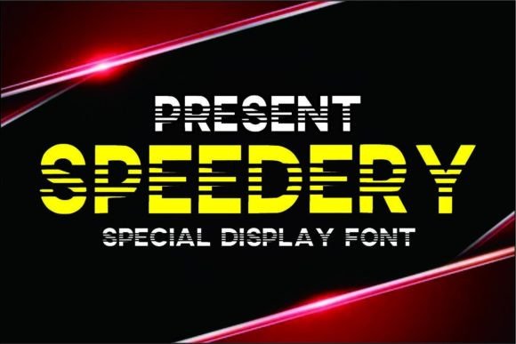 Speedery: A Font That Moves With Purpose