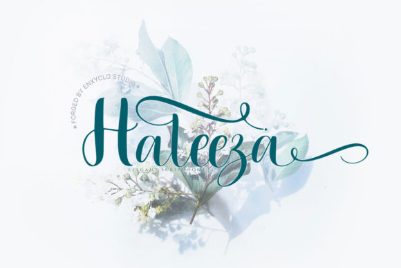The Timeless Elegance of Haleeza: A Handwritten Font for Every Project