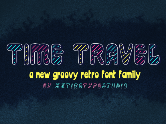 Time Travel: A Retro Font with a Modern Twist