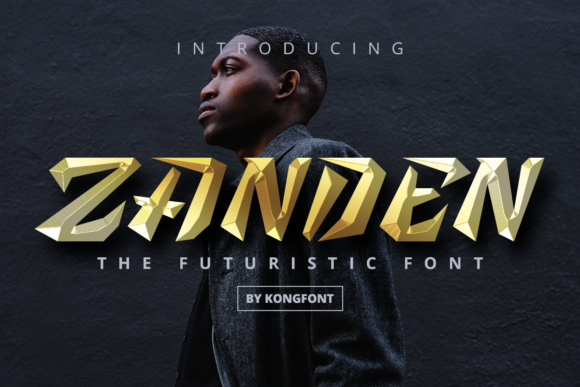 Zanden: A Playful Display Font for Strategic Design and Creative Expression